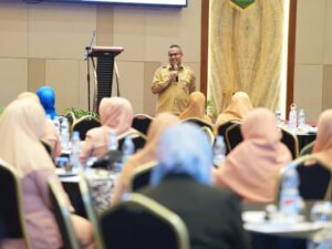 Sekda Sumbar Ajak DWP Berkolaborasi Wujudkan Pengungsian Ramah Perempuan dan Anak