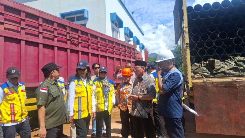 Pemko Padang Terima Bantuan Instalasi Pengelolaan Air untuk Perumda AM dari Kementerian PU