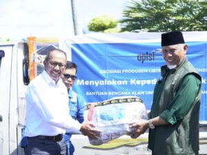Gubernur Mahyeldi Terima Bantuan dari APLSI untuk Penanganan Bencana di Sumbar