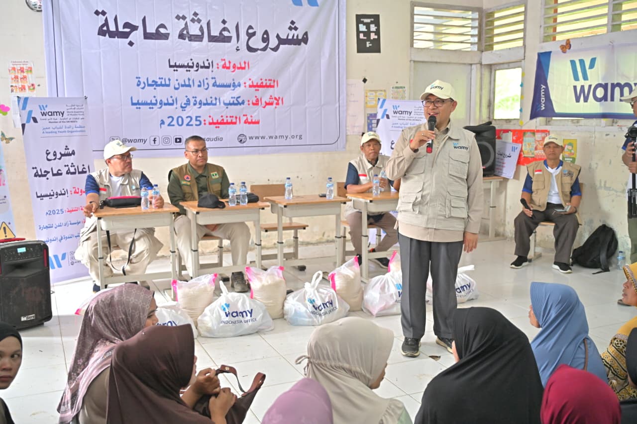 World Assembly of Muslim Youth Turun Langsung Bantu Korban Bencana Sumbar