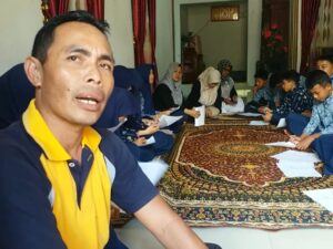Sekolah Terdampak Banjir, Ujian Semester MTsN 8 Pesisir Selatan Tetap Berjalan