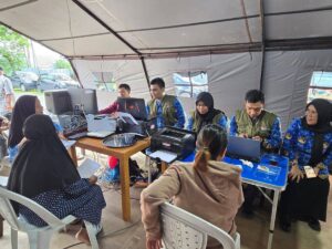 Sebagian besar warga terdampak bencana yang kini menempati rumah hunian sementara (huntara) di Lubuk Buaya, Kecamatan Koto Tangah