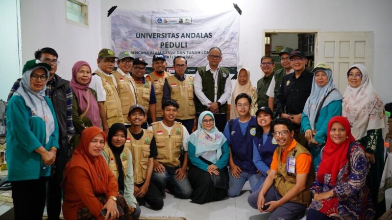 Posko Hub Unand: Kesehatan Korban Bencana Rentan