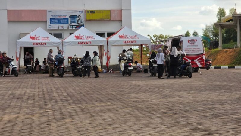 UIN Imam Bonjol Padang bekerjasama dengan Hayati Sumatra Barat sedang mengadakan pelayanan pascabencana bagi civitas akademika UIN IB Padang.