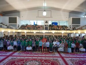 UNAND melepas sebanyak 3.363 mahasiswa peserta Kuliah Kerja Nyata (KKN) Reguler Periode I Tahun 2026 di Auditorium