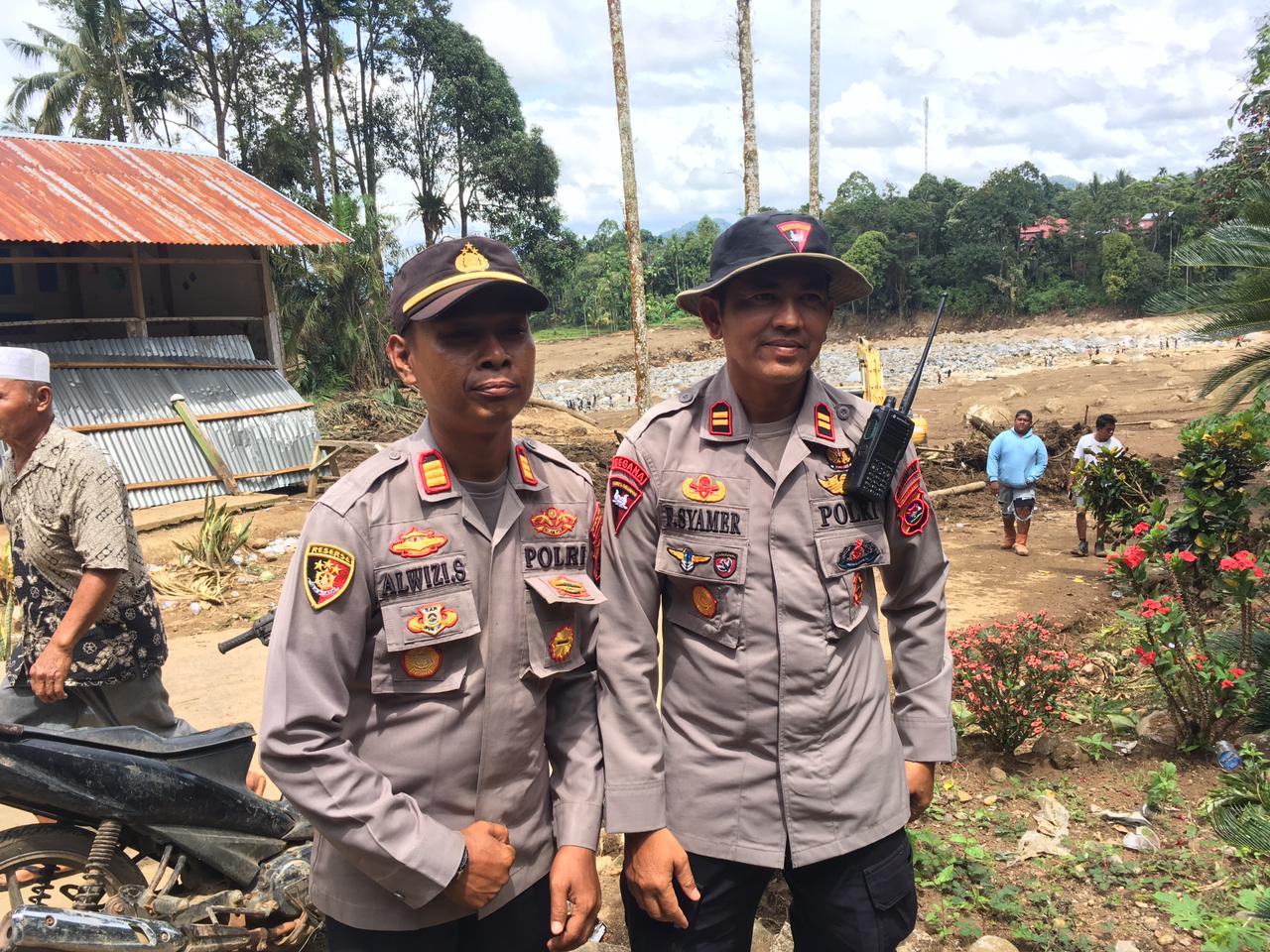 Cerita Kapolsek Palembayan Hilang Kontak Terjebak Galodo