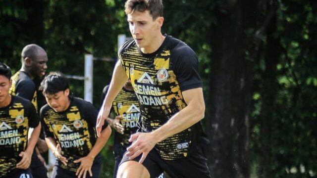 Pemain baru Semen Padang FC Guillermo Fernandez yang merupakan eks penggawa Athletic Bilbao