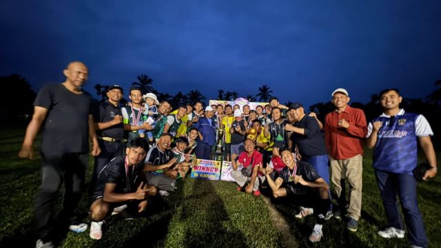 PSP Padang Juarai Turnamen Sepakbola Nagari Cup Batu Balang