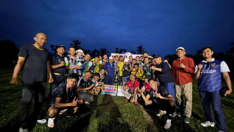 PSP Padang Juarai Turnamen Sepakbola Nagari Cup Batu Balang