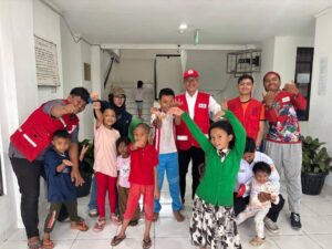 PMI Padang Panjang Salurkan Logistik dan Trauma Healing bagi Warga Terdampak Bencana