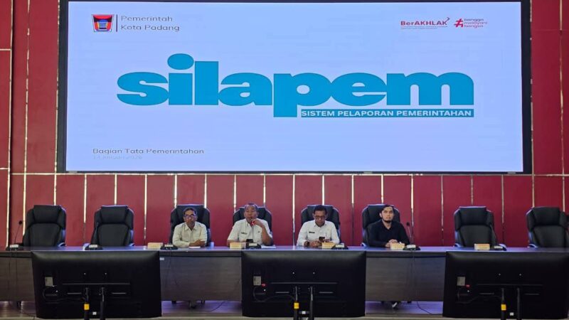 Perkuat Akuntabilitas Daerah, Pemko Padang Kenalkan Aplikasi Silapem