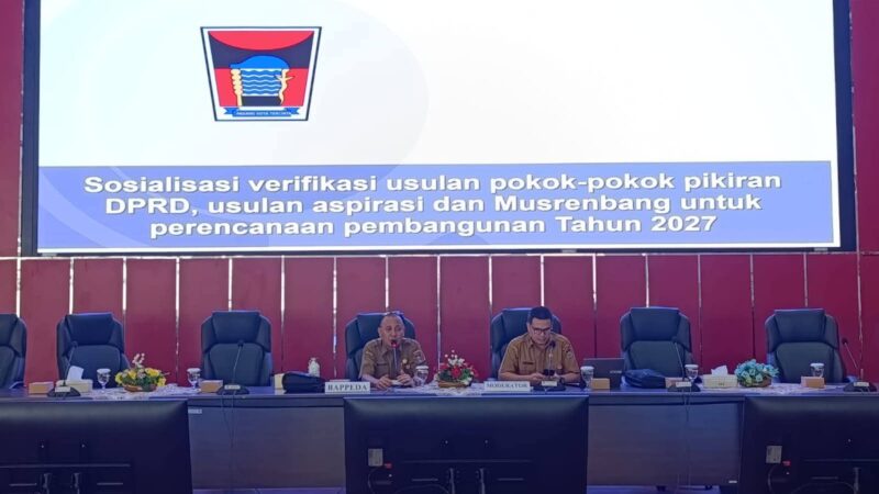 Pemko Padang Lakukan Sosialisasi Sinkronisasi Pokir 2027