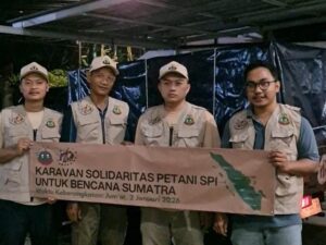 Serikat Petani Indonesia Gerakkan Karavan Solidaritas ke Wilayah Bencana di Sumatra