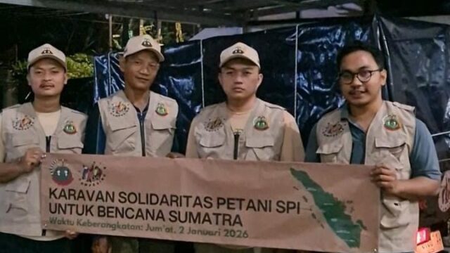 Serikat Petani Indonesia Gerakkan Karavan Solidaritas ke Wilayah Bencana di Sumatra