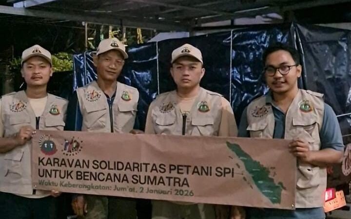 Serikat Petani Indonesia Gerakkan Karavan Solidaritas ke Wilayah Bencana di Sumatra