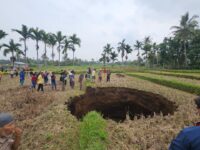 Badan Geologi Kementerian Energi dan Sumber Daya Mineral menyebutkan bahwa fenomena amblesan (sinkhole) di Jorong Tepi, Nagari Situjuah Batua,
