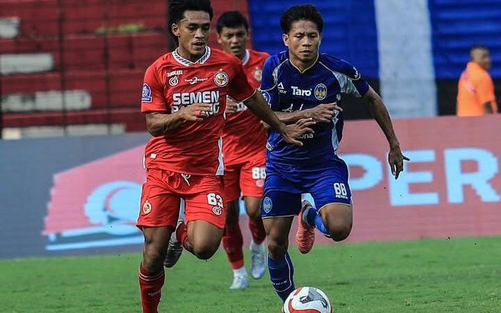 Hasil Babak Pertama Semen Padang FC Vs PSIM Yogyakarta, Masih Sama Kuat