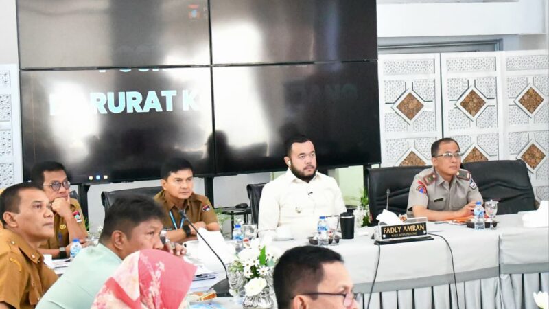 Rakor Pascabencana Bersama Mendagri, Pemko Padang Catat Rumah Rusak 5.523 Unit