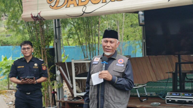 Penanganan Bencana Sumbar, Gubernur Ingatkan Semua Lembaga Perkuat Sinergi