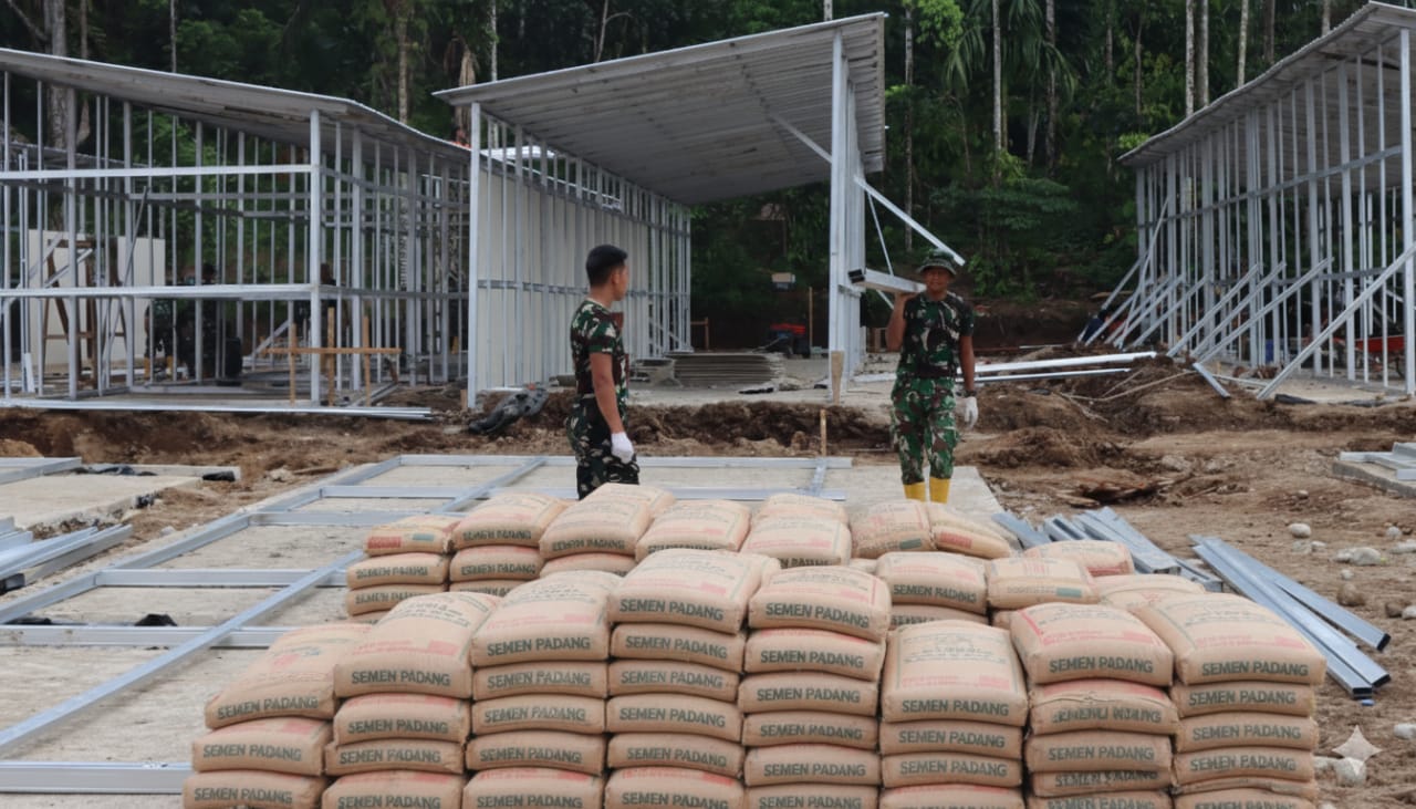 181 Huntara Dibangun di 3 Kabupaten, Semen Padang Komit Dukung Ketersediaan Produk