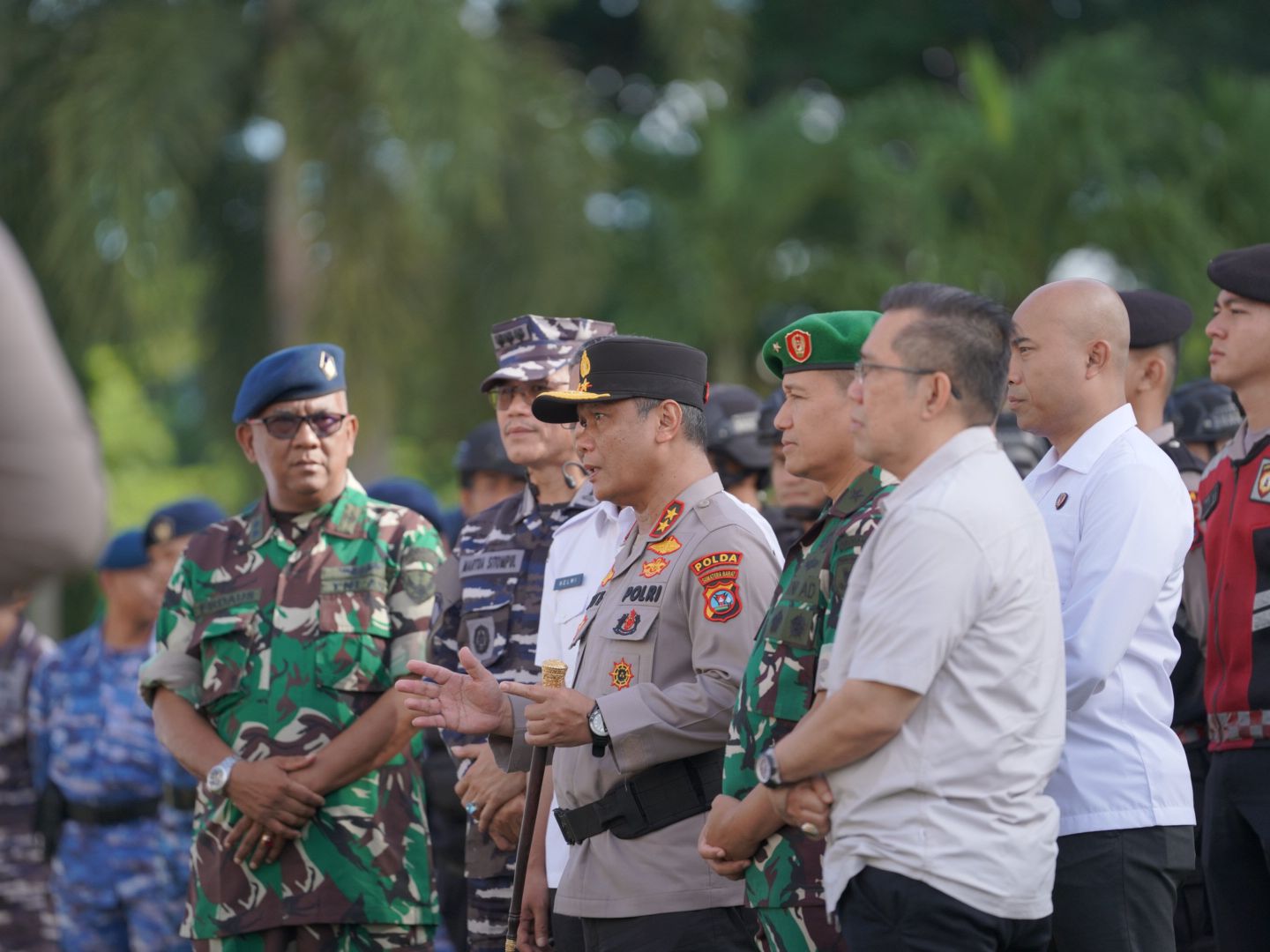 Penertiban Tambang Ilegal, Tim Gabungan Gelar Apel di Kantor Gubernur