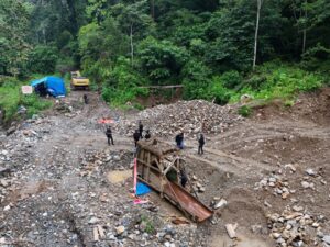 Tim Terpadu Penertiban Tambang Ilegal Temukan Alat Berat di Duo Koto Pasaman