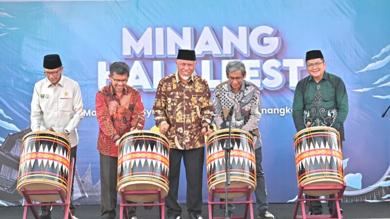 Minang Halal Fest 2026 Resmi Dibuka, Gubernur: Upaya Penguatan Ekonomi Syariah Sumbar