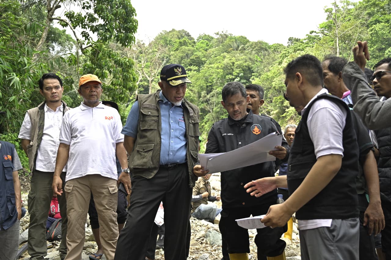 Pemprov Sumbar Siapkan Rp2 Miliar untuk Pembenahan Irigasi Banda Gadang Solok