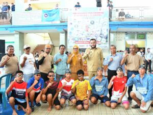 Diikuti 311 Atlet, Wako Padang Buka Kejuaraan Renang tingkat Sumatera