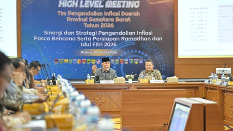 Stabilitas Harga Pascabencana dan Jelang Ramadan, Pemprov Sumbar Siapkan Strategi Intervensi