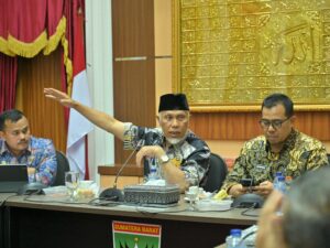 Krisis Air Bersih di Padang, Gubernur Sumbar Pimpin Rakor Lintas Instansi Cari Solusi