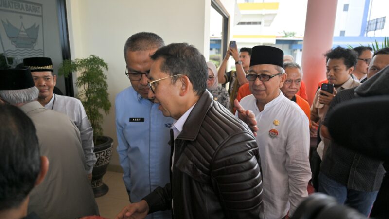 Sekda Sumbar Sambut Kunjungan Kerja Menteri Kebudayaan