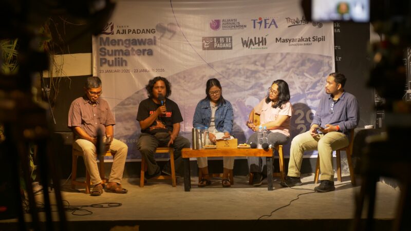 AJI Padang Peringati HUT ke-21, Tegaskan Komitmen Pers Mengawal Pemulihan Ekologis Sumatra