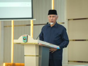 Gubernur Mahyeldi Ingatkan Pentingnya Penanganan Bencana Sumbar Lebih Terintegrasi