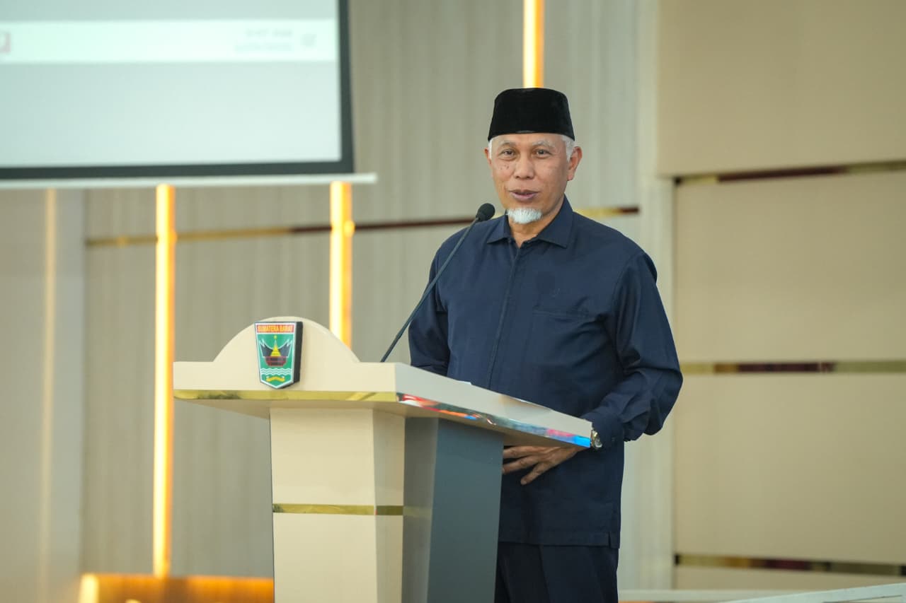 Gubernur Mahyeldi Ingatkan Pentingnya Penanganan Bencana Sumbar Lebih Terintegrasi