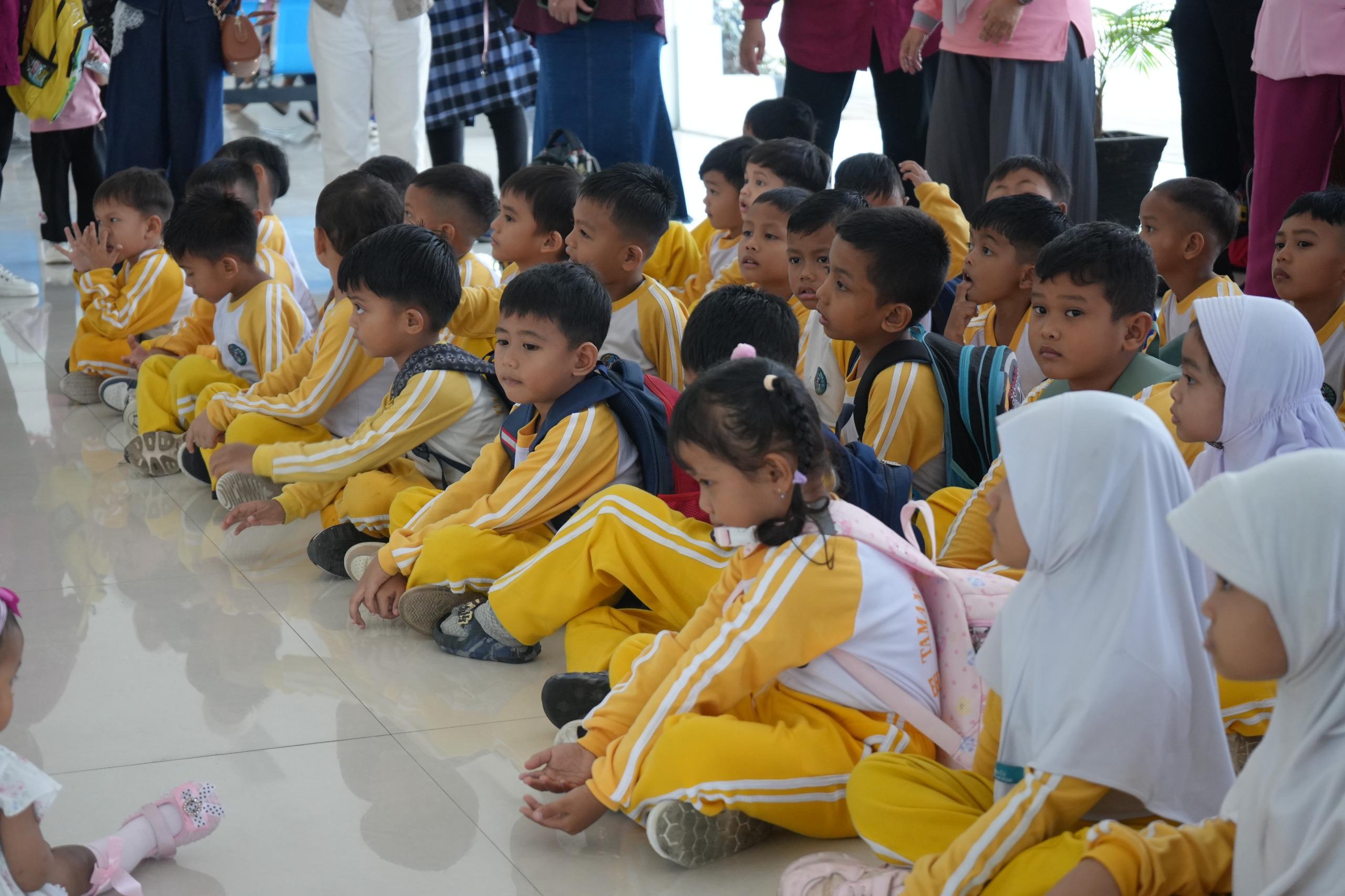 Lewat Angkutan Rombongan, KAI Sumbar Ajak Anak TK Belajar Transportasi Publik
