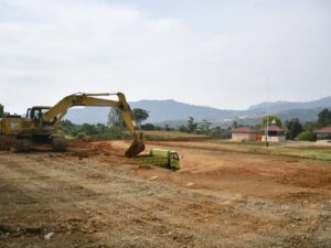 Pemko Padang sedang menyiapkan hunian tetap (huntap) di kawasan Simpang Haru. Dinas Pekerjaan Umum dan Penataan Ruang (PUPR)