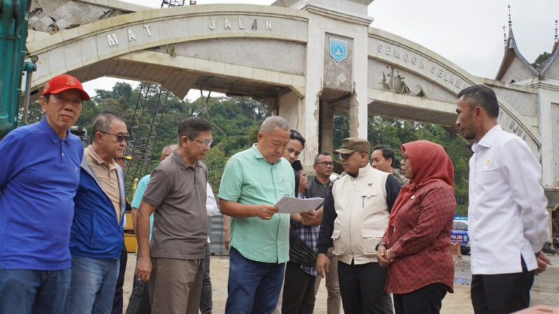 Jembatan Kembar yang berada di Kelurahan Silaing Bawah, Kecamatan Padang Panjang Barat direncanakan akan menjadi lokasi pembangunan