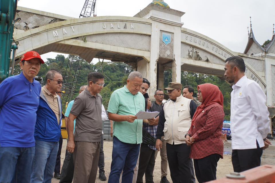 Monumen Galodo Sumatra Direncanakan Bakal Dibangun di Jembatan Kembar Padang Panjang