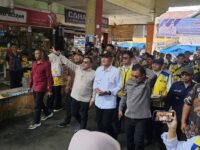 Menteri Pekerjaan Umum (PU) Dody Hanggodo meninjau Pasar Serikat C Batusangkar (pasar atas), Kabupaten Tanah Datar, Kamis (29/1/2026)