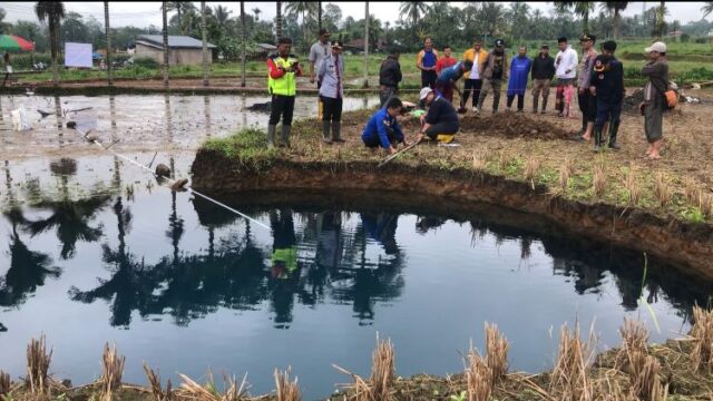 Fenomen tanah amblas (sinkhole) terjadi di Jorong Tepi, Nagari Situjuah Batua, Kecamatan Situjuah Limo Nagari, Lereng Gunung Sago,