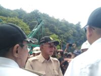 Menteri Pekerjaan Umum (PU), Dody Hanggodo, memastikan arus lalu lintas di jalan provinsi kawasan Lembah Anai, Kabupaten Tanah Datar,