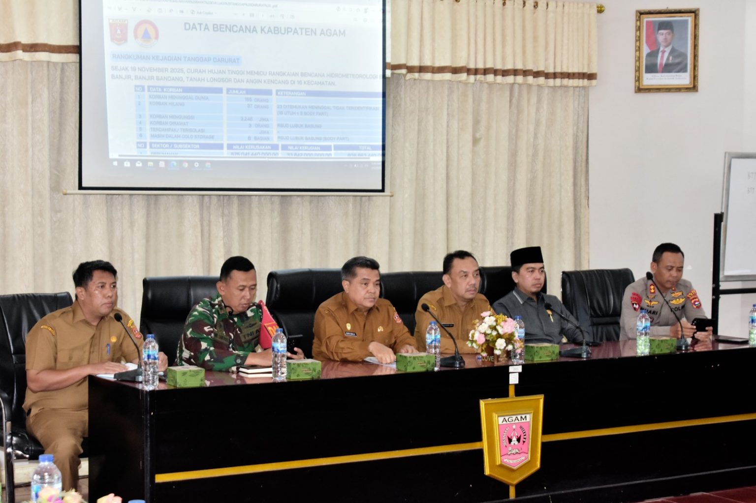 Agam Masuki Masa Transisi Menuju Pemulihan, Kerugian Bencana Capai Rp6,5 Triliun