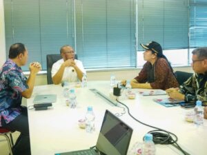 Bupati Dharmasraya Annisa Suci Ramadhani mengunjungi Kementerian Koordinator Bidang Pembangunan Manusia dan Kebudayaan (Kemenko PMK)