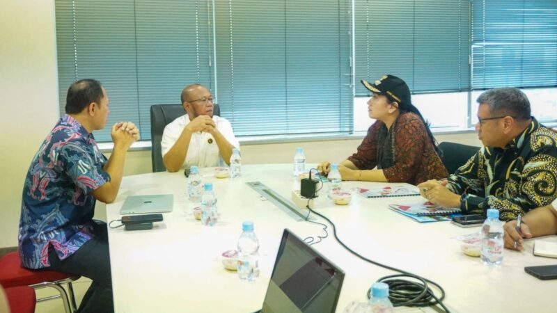 Bupati Dharmasraya Annisa Suci Ramadhani mengunjungi Kementerian Koordinator Bidang Pembangunan Manusia dan Kebudayaan (Kemenko PMK)