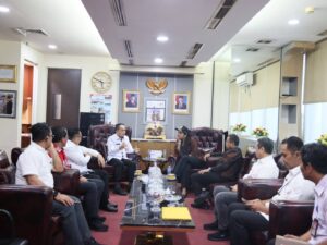 Bupati Dharmasraya Annisa Suci Ramadhani melakukan pertemuan dengan Direktur BUMD, BLUD, dan BMD Ditjen Bina Keuangan Daerah Kemendagri