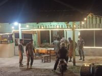 Satuan Polisi Pamong Praja dan Pemadam Kebakaran bersama jajaran Polres Dharmasraya menggelar apel dan patroli ketenteraman