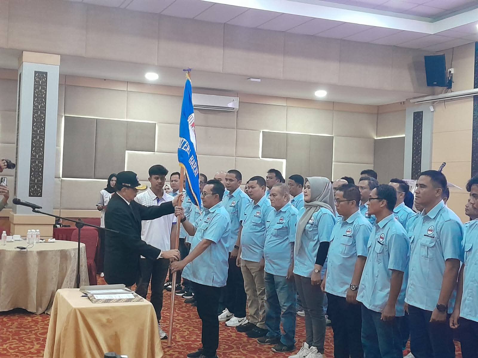 Bupati Tanah Datar Eka Putra Kembali Pimpin PBVSI Sumbar Periode 2025-2029