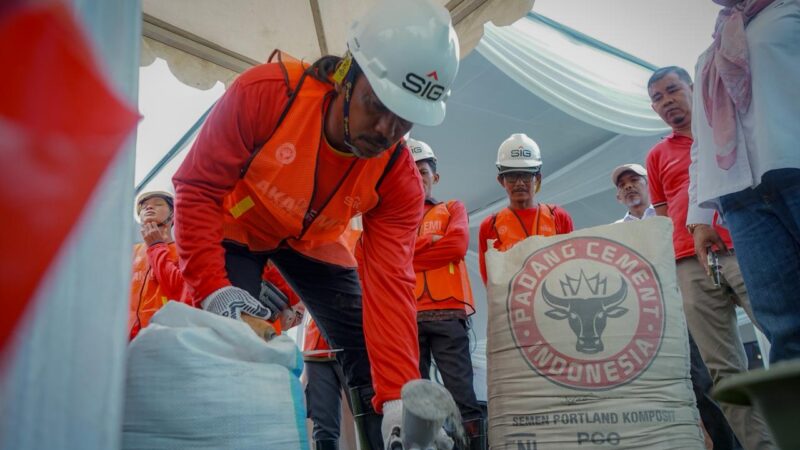 Perkuat Kompetensi Tukang, PT Semen Padang Gelar Akademi Jago Bangunan di Bengkulu