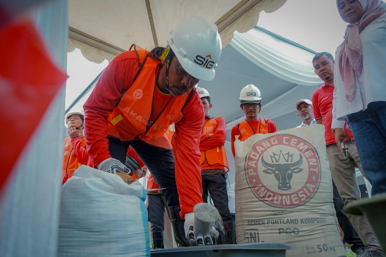 Perkuat Kompetensi Tukang, PT Semen Padang Gelar Akademi Jago Bangunan di Bengkulu